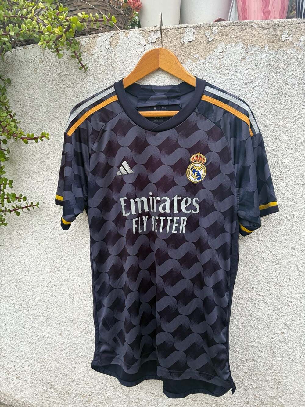 Adidas Real Madrid Away Jersey — 2023/24 — LaLiga — Size M